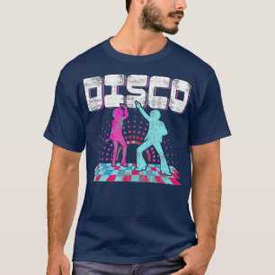 Camiseta Dançarinos Disco Retro 60s Party Club Dancing