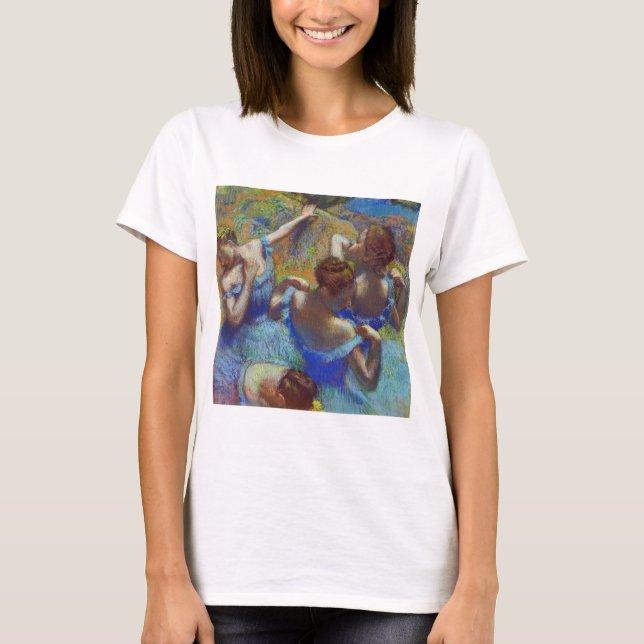 Camiseta Dançarinos em Azul, Edgar Degas (Frente)