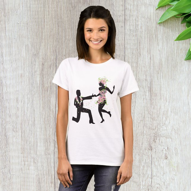 Camiseta Dançarinos Flores (Criador carregado)
