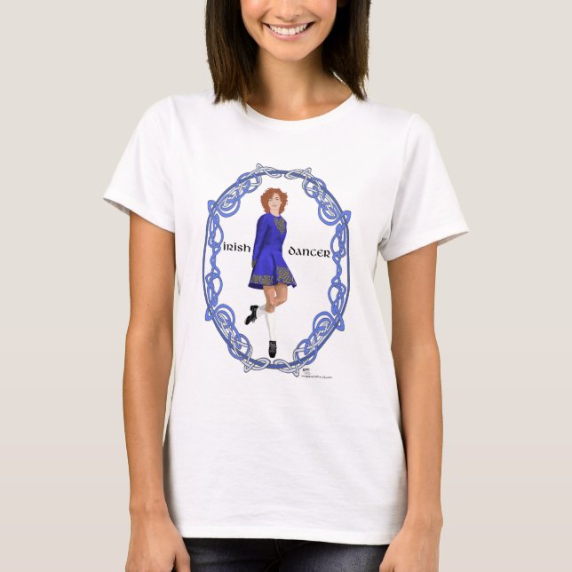 Camiseta Dançarinos Irlandeses de Step  (Frente)