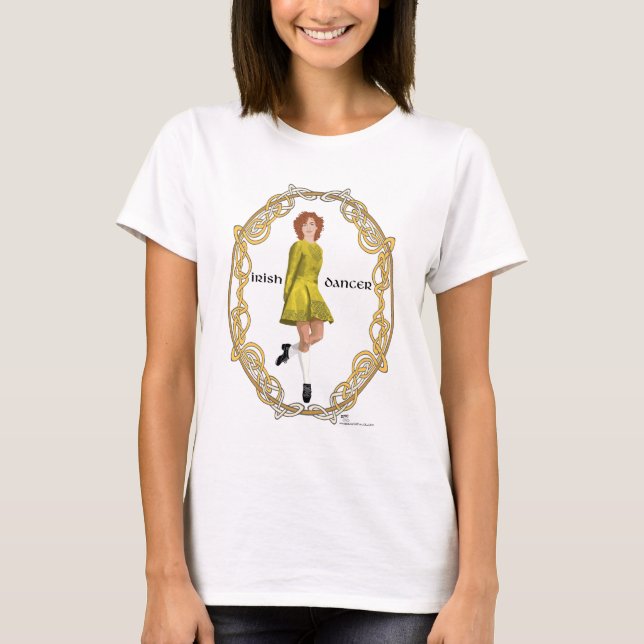 Camiseta Dançarinos Irlandeses de Step  (Frente)