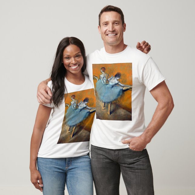Camiseta Dançarinos no Barre, Edgar Degas (Unissex)