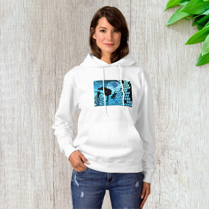 Camiseta Dançarinos Silhuetados Womens Hoodie