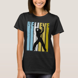 Camiseta Dance Acredita que Silhouette ama a esquadra dança