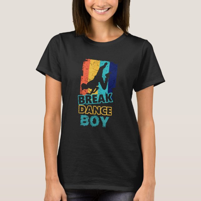 Camiseta Dance Dançando Break Boy (Frente)