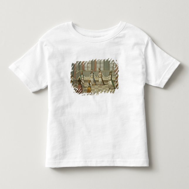 Camiseta Dance de que é elegante com as mulheres gregas (Frente)