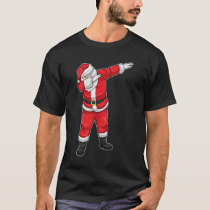 Camiseta Dance de salto de Natal do Papai Noel