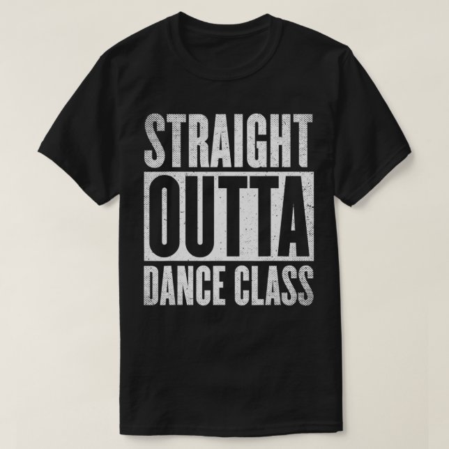Camiseta Dance design for dancers and dancers  (Frente do Design)