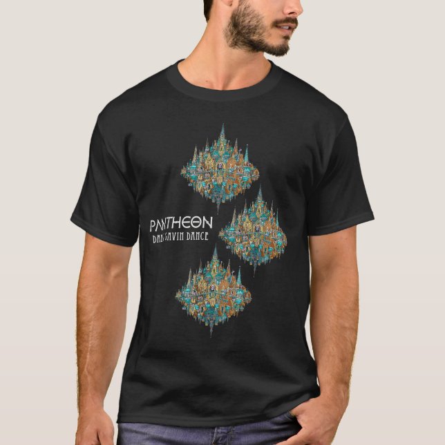 Camiseta Dance Gavin Dance Pantheon On (Frente)
