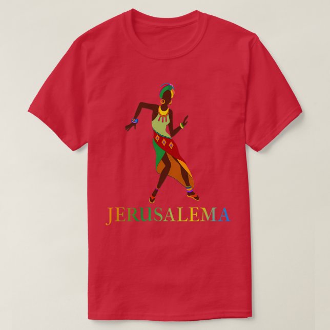 Camiseta Dance Jerusalema (Frente do Design)