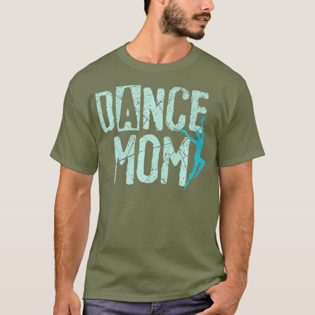 Camiseta Dance Mãe Dançando Mamãe Madre Disco Premium (Frente)