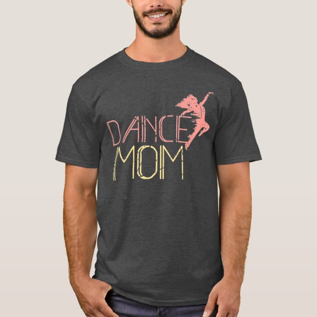 Camiseta Dance Mãe Dançando Mamãe Mãe Disco (Frente)