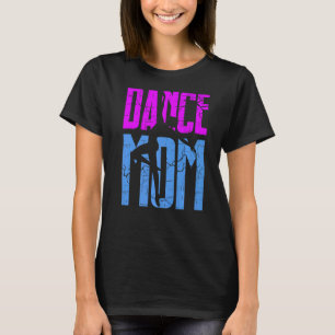 Camiseta Dance Mãe Leopard Dance Mãe Dia de as mães