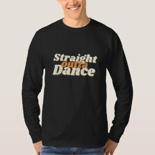 Camiseta Dance Mãe Pai  Dança Colorida Comigo Bem Aqui Danç