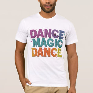Camiseta Dance Magic, Dança - Tee Retro Tributário