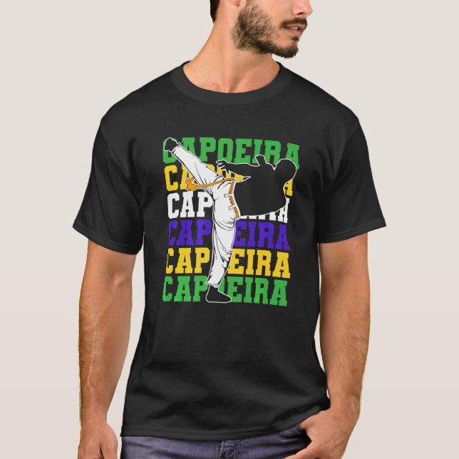 Camiseta Dance Martial - Capoeira Brasileira (Frente)