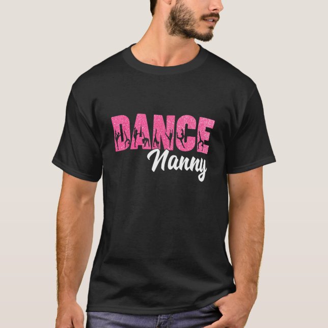 Camiseta Dance Nanny Of A Dancer Nanny Dancing Leopard Moth (Frente)
