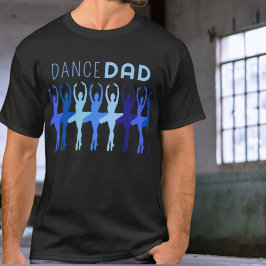 Camiseta Dance PAI Balé Dançarinos sincronizados