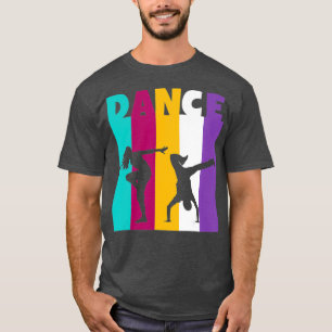 Camiseta Dance Silhouette Music Move Rave Party