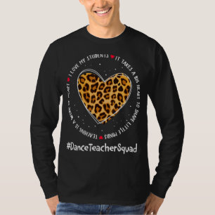Camiseta Dance Teacher Squad Admin Semana de Apreciação