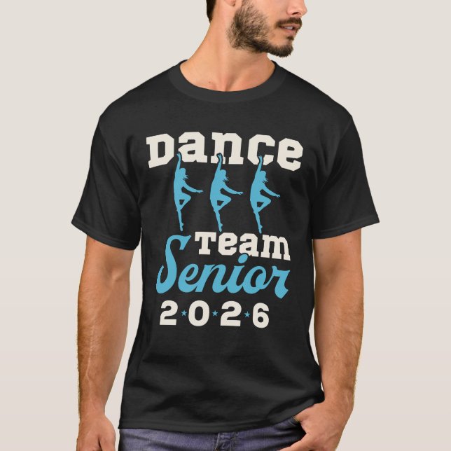 Camiseta Dance Team Senior Class of 2026 (Frente)