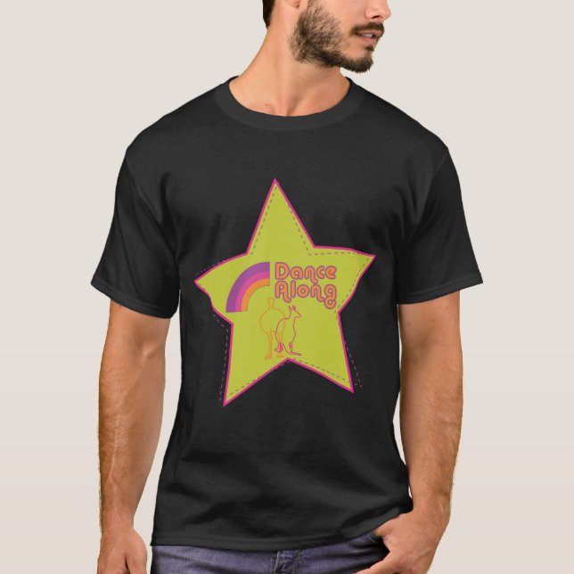 Camiseta dancealong_5ptstar_mens (Frente)