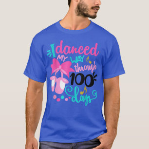 Camiseta Dancei Por 100 Dias De Dança Escolar