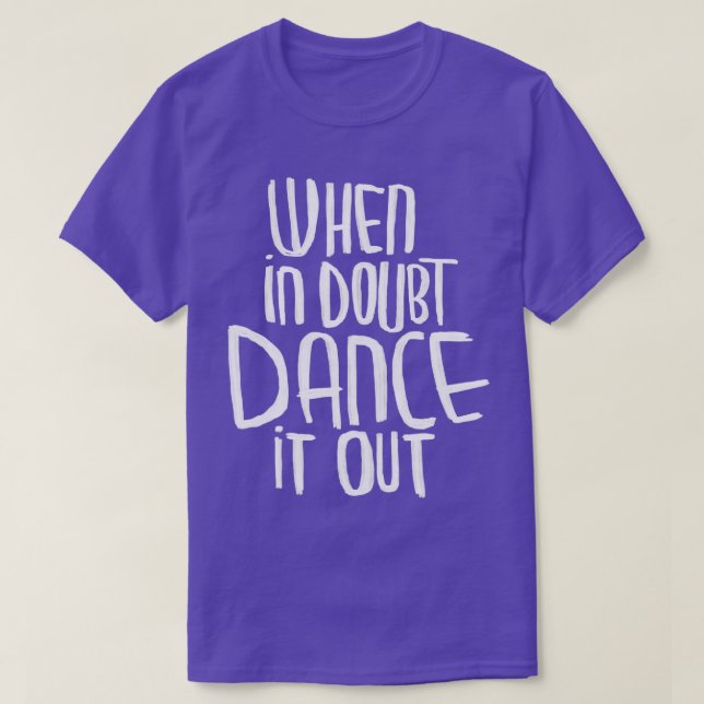 Camiseta Dancer Motto Dança (Frente do Design)