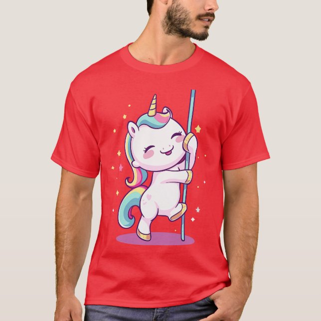Camiseta Dancer unicorn (Frente)