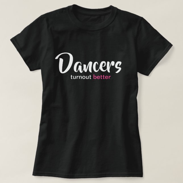 Camiseta Dancers (Frente do Design)