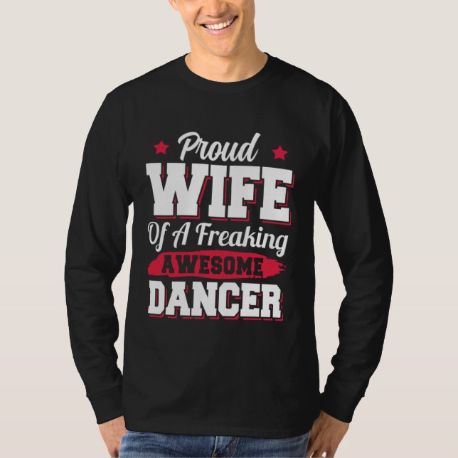 Camiseta Dancing Dance Coach Dancer Wife (Frente)