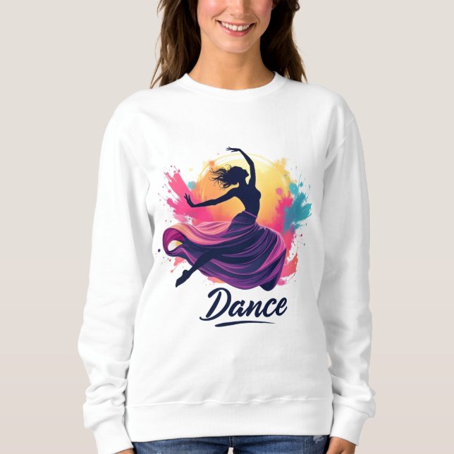 Camiseta dancing danceparty dancelover (Frente)