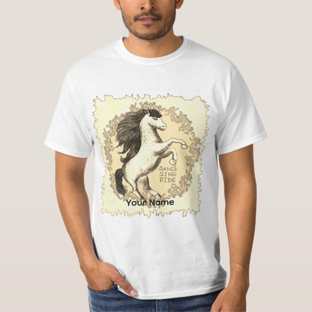 Camiseta Dancing Horse  (Frente)
