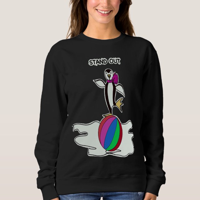 Camiseta Dancing Penguin Fun Animals (Frente)