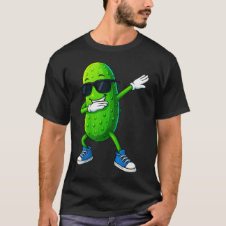Camiseta Dancing Pepino Dando um Piropo Amante de Pepino En