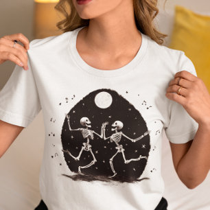 Camiseta Dancing Skeletons Halloween
