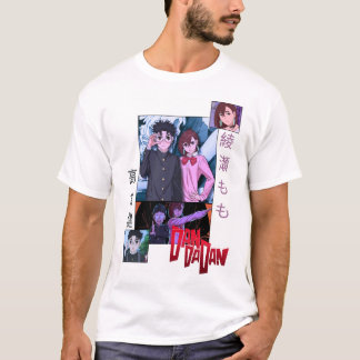CAMISETA DANDANDAN-MOMO E OKARUN