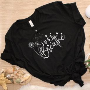 Camiseta Dandelion Butterfly Inspiron Yoga Respira