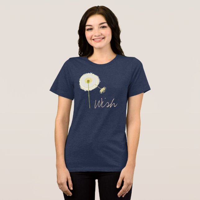 Camiseta Dandelion Flower (Frente Completa)
