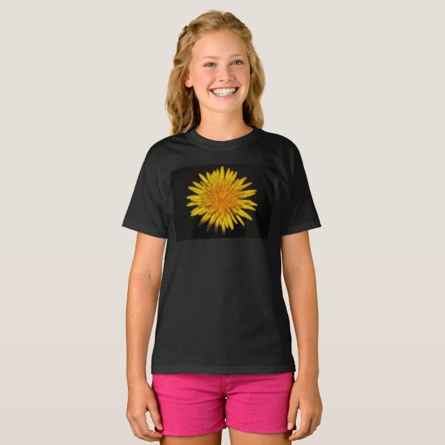 Camiseta Dandelion Flower gcnm (Frente Completa)