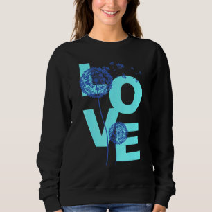 Camiseta Dandelion Flower Impressão Lucky Charm Love 1