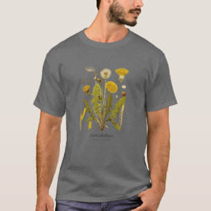 Camiseta Dandelion Vintage Botânica, Herbalist Gardening G