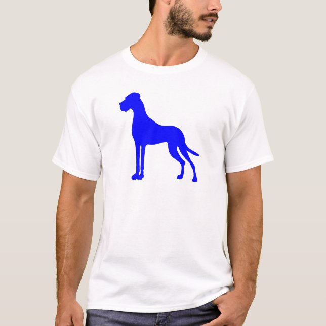 Camiseta Dane Azul Grande (Frente)