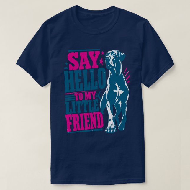 Camiseta Dane impressionante bem-vindo  (Frente do Design)