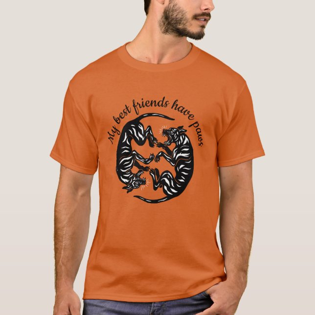 Camiseta Dane-mestres Tigre Listrado  (Frente)
