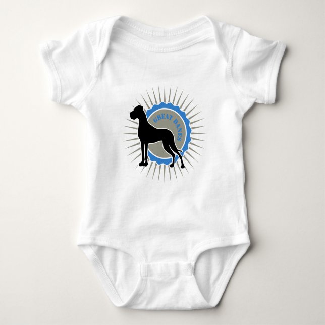 Camiseta Danes Gigantes - Estrela, Dane (Frente)