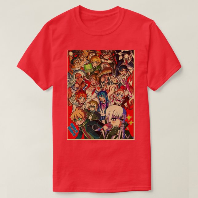 Camiseta Danganronpa 16 (Frente do Design)