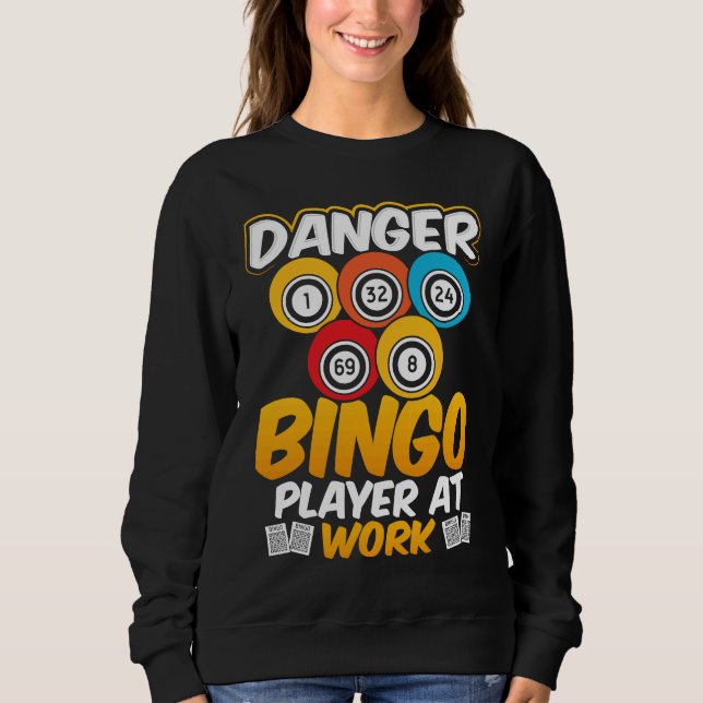 Camiseta Danger Bingo Player At Work (Frente)