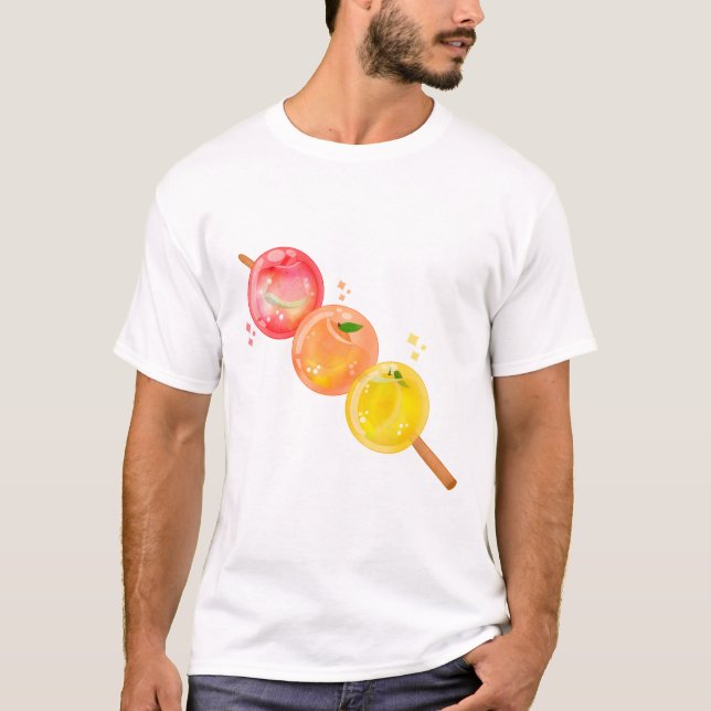 Camiseta Dango Stick Kawaii (Frente)
