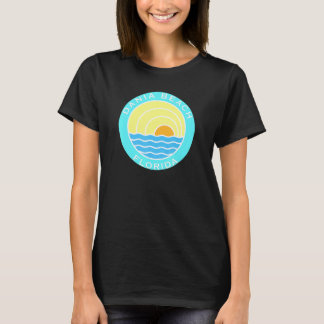 Camiseta Dania Beach Florida Retro Sunset